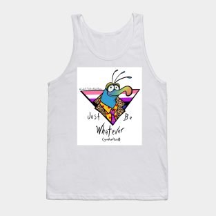 Genderfluid pride whatever puppet weirdo Tank Top